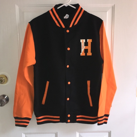 New Unisex Hooters Letterman Button Jacket M L XL - Picture 2 of 6